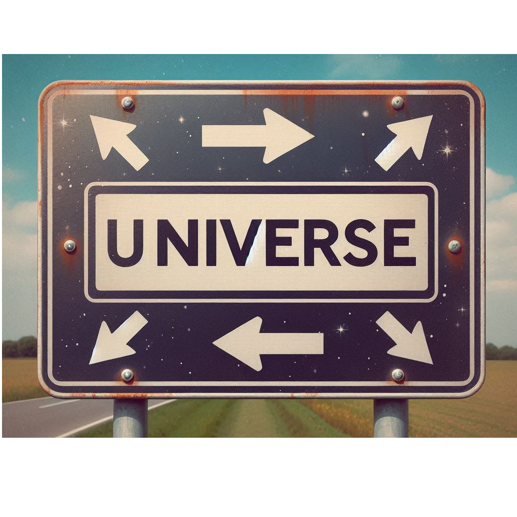 "UNIVERSE" sign